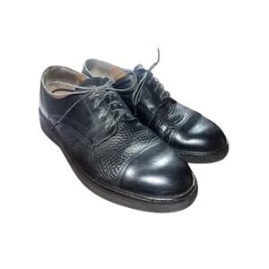 Mephisto Shoes Men's Sz 10N Melchior Black Leather Oxford